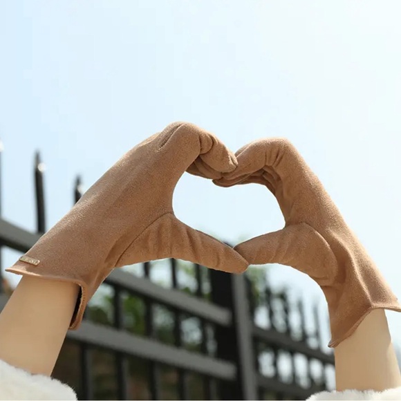 Women's Gloves Ladies Gloves, Wool Gloves, Winter Gloves, Christmas Gift - Picture 3 of 5